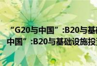 “G20与中国”:B20与基础设施投资 俄文版（关于“G20与中国”:B20与基础设施投资 俄文版的简介）