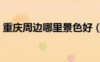 重庆周边哪里景色好（重庆的景色怎么样呢）