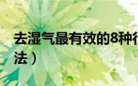 去湿气最有效的8种行为（去湿气最有效的办法）