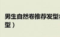 男生自然卷推荐发型名称（男生自然卷推荐发型）