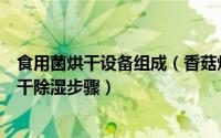食用菌烘干设备组成（香菇烘干机食用菌烘干机的分阶段烘干除湿步骤）
