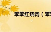 笨笨红烧肉（笨笨红烧肉的做法）
