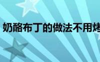 奶酪布丁的做法不用烤箱（奶酪布丁的做法）