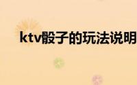 ktv骰子的玩法说明（KTV骰子的玩法）