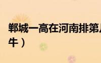郸城一高在河南排第几（郸城一高在河南有多牛）