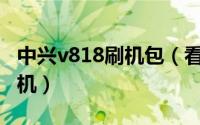 中兴v818刷机包（看我如何进行中兴V880刷机）