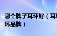 哪个牌子耳环好（耳环品牌哪家好比较好的耳环品牌）