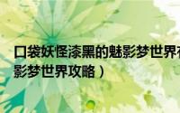 口袋妖怪漆黑的魅影梦世界有哪些道馆（口袋妖怪漆黑的魅影梦世界攻略）