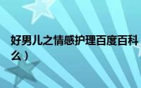 好男儿之情感护理百度百科（好男儿之情感护理的结局是什么）