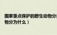 国家重点保护的野生动物分类管理（国家重点保护的野生动物分为什么）