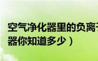 空气净化器里的负离子（关于负离子空气净化器你知道多少）