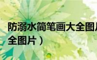防溺水简笔画大全图片黑白（防溺水简笔画大全图片）