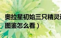 奥拉星初始三只精灵进化图鉴（奥拉星的精灵图鉴怎么看）