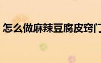 怎么做麻辣豆腐皮窍门（怎么做麻辣豆腐丝）