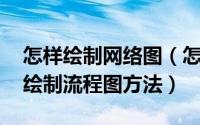 怎样绘制网络图（怎么绘制工程网络图 电脑绘制流程图方法）