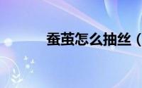 蚕茧怎么抽丝（蚕茧怎么抽丝）