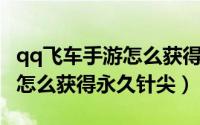 qq飞车手游怎么获得永久飞车（QQ飞车手游怎么获得永久针尖）
