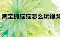 淘宝抓猫猫怎么玩视频（淘宝抓猫猫怎么玩）