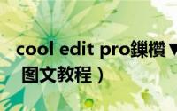 cool edit pro鏁欑▼瑙嗛（Cool Edit Pro 图文教程）