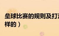 垒球比赛的规则及打法（垒球的比赛规则是怎样的）
