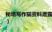 秘塔写作猫资料泄露（秘塔写作猫怎么改写?）