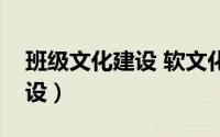 班级文化建设 软文化（怎样进行班级文化建设）