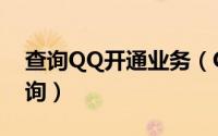 查询QQ开通业务（QQ已开通的业务怎么查询）