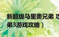 新超级马里奥兄弟 攻略（新版超级马里奥兄弟3游戏攻略）