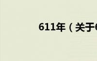 611年（关于611年的简介）