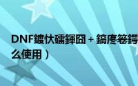 DNF鍍忕礌鍕囧＋鎬庝箞鍔犵偣（dnf像素勇士伤害字体怎么使用）