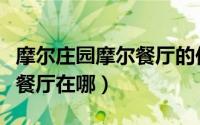 摩尔庄园摩尔餐厅的位置在哪（摩尔庄园摩尔餐厅在哪）