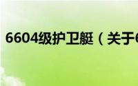 6604级护卫艇（关于6604级护卫艇的简介）