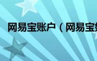 网易宝账户（网易宝如何使用的具体操作）