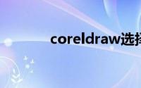 coreldraw选择工具的快捷键