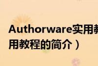 Authorware实用教程（关于Authorware实用教程的简介）
