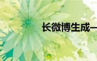 长微博生成——visio版本