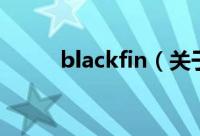 blackfin（关于blackfin的简介）