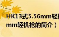 HK13式5.56mm轻机枪（关于HK13式5.56mm轻机枪的简介）