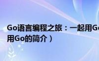 Go语言编程之旅：一起用Go（关于Go语言编程之旅：一起用Go的简介）