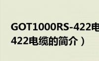 GOT1000RS-422电缆（关于GOT1000RS-422电缆的简介）