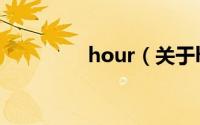 hour（关于hour的简介）
