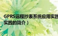 GPRS远程抄表系统应用实践（关于GPRS远程抄表系统应用实践的简介）