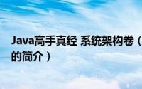 Java高手真经 系统架构卷（关于Java高手真经 系统架构卷的简介）