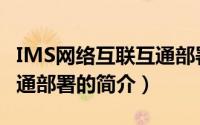 IMS网络互联互通部署（关于IMS网络互联互通部署的简介）