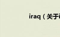 iraq（关于iraq的简介）
