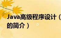 Java高级程序设计（关于Java高级程序设计的简介）