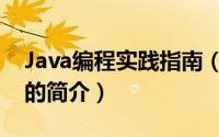 Java编程实践指南（关于Java编程实践指南的简介）