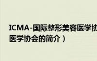 ICMA-国际整形美容医学协会（关于ICMA-国际整形美容医学协会的简介）