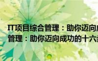 IT项目综合管理：助你迈向成功的十六步（关于IT项目综合管理：助你迈向成功的十六步的简介）