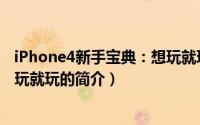 iPhone4新手宝典：想玩就玩（关于iPhone4新手宝典：想玩就玩的简介）